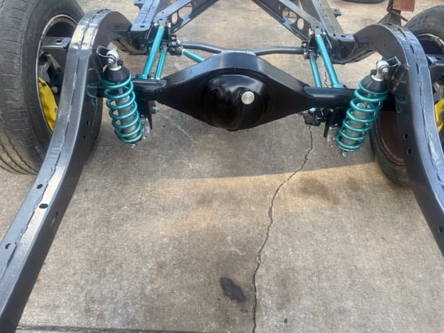 Rear Axle + Coilover Build-up