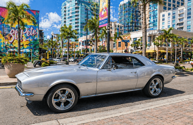 1968 Chevrolet Camaro Restomod in Silver / Champagne